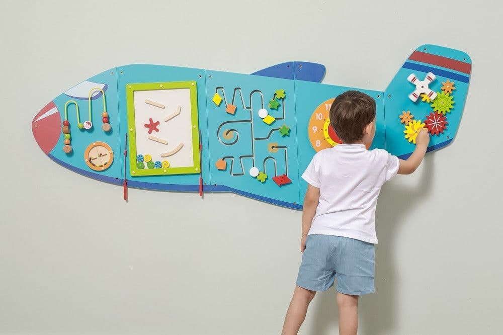 Aeroplane Activity Wall Panel