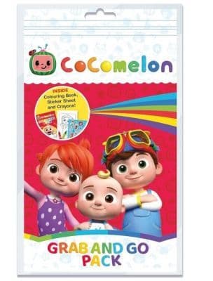 Cocomelon Grab and Go Colouring Book