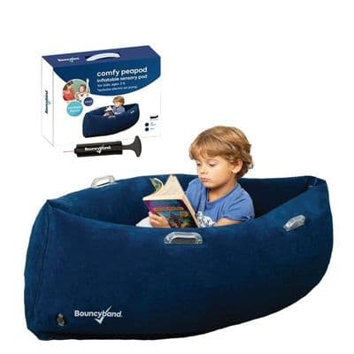 Comfy Hugging Peapod Sensory 1.5mtr/Blue – By Bouncyband