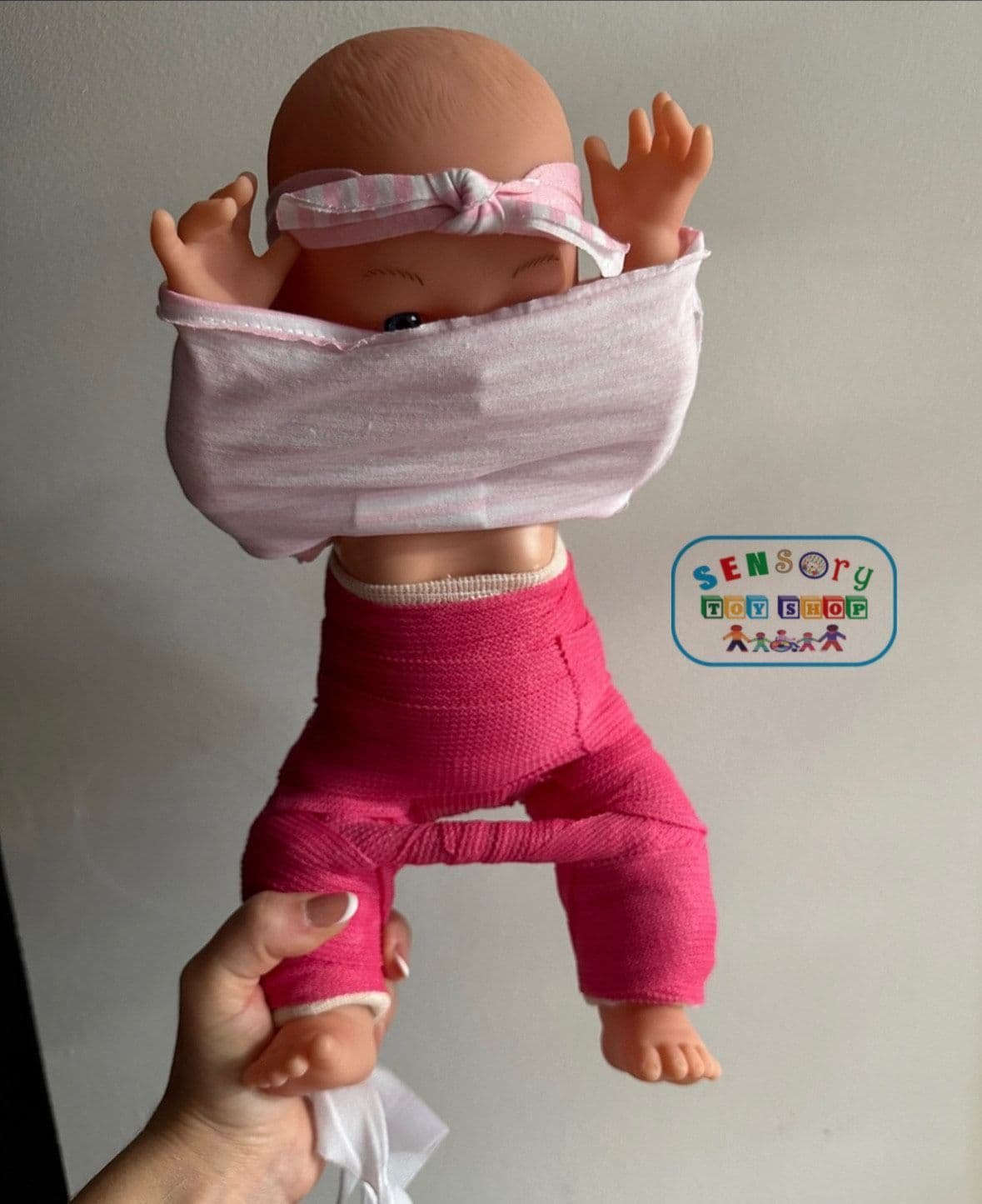 Doll with Hip Spica Cast Congenital Hip Dysplasia