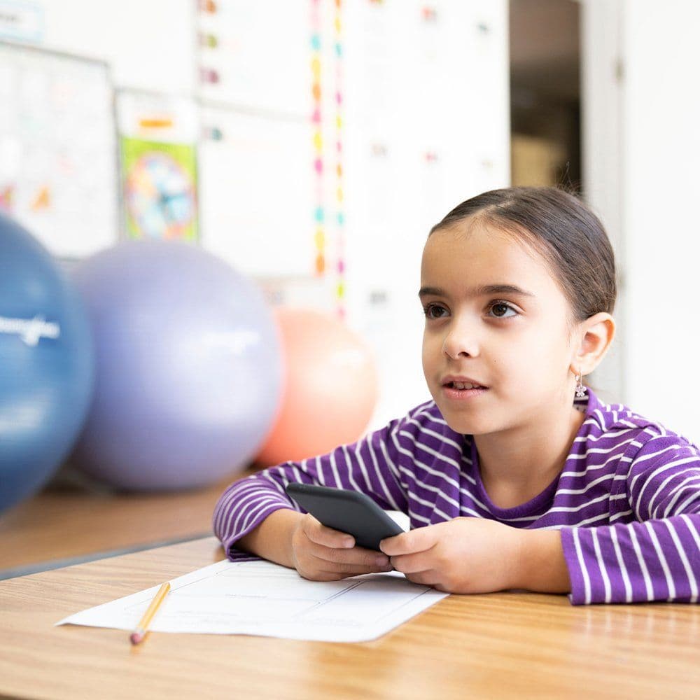 Fidget Rubber Phone Sensory Toys By Bouncyband