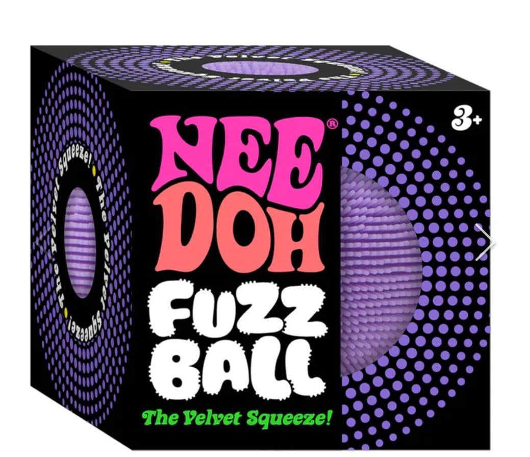 NeeDoh Fuzz Ball Wild Cats Squishy Fidget Toy Green main image 1
