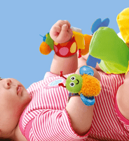 Gardenbug Wrist Rattle Foot Finder Set
