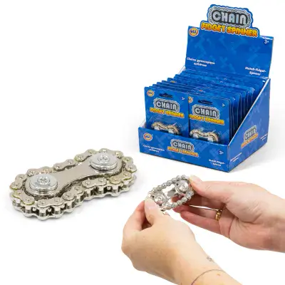 Gear Chain Fingertip Gyroscope fidget
