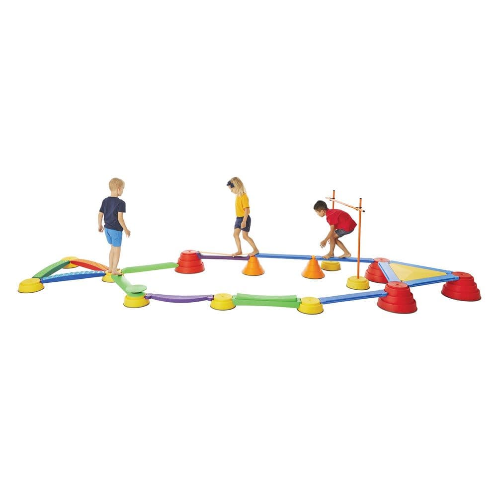 Challenge Balance Course Gonge Build N Balance Course Advanced Set