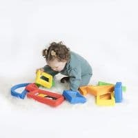 Hand held Mirror Blocks Soft EVA Foam  for Sensory Play and Learning