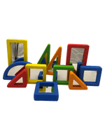 Hand held Mirror Blocks Soft EVA Foam  for Sensory Play and Learning
