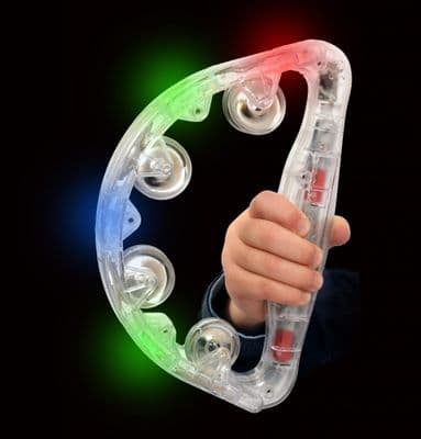 Large Light up Tambourine