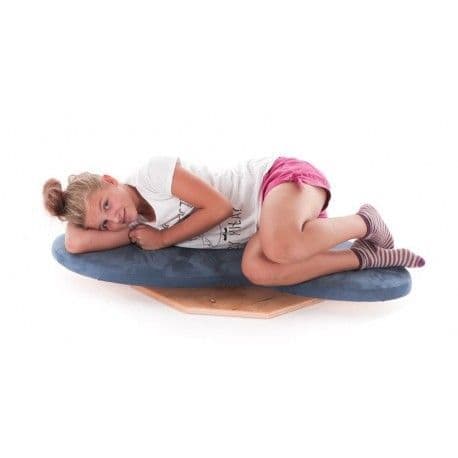 Large Rotating Sensory Skateboard Bean-Shaped