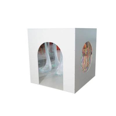 Large Wooden Padded Den for Bubble tube and Fibre Optics.