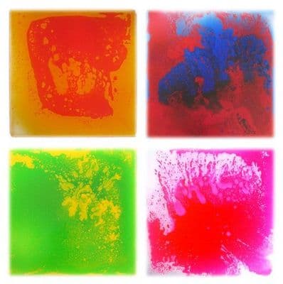 Liquid floor tiles 30x30cm (Pack of 4 Colours)