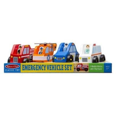 Melissa & Doug Emergency Vehicle Se
