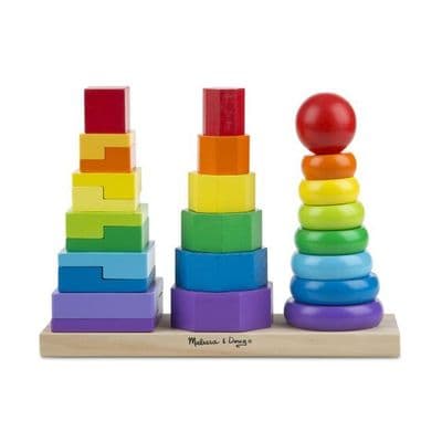 Melissa & Doug  Geometric Stacker