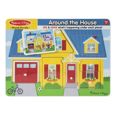 Melissa & Doug  Sound Puzzle ( House )