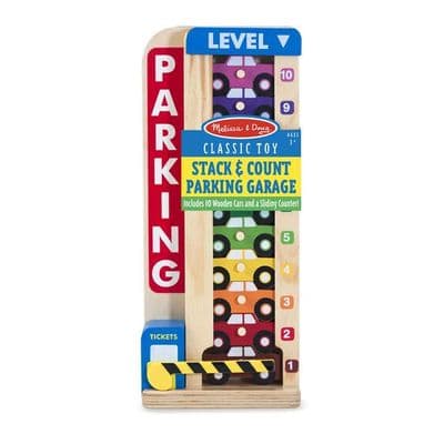 Melissa & Doug  Stack & Count Parking Garage