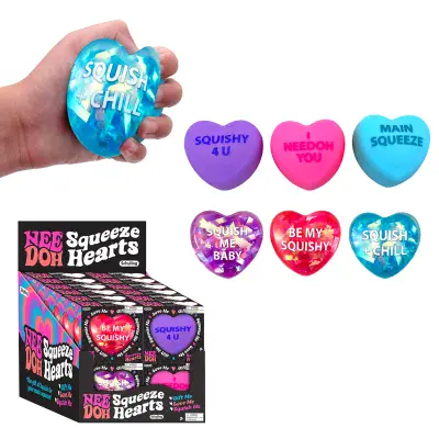 NeeDoh Squeeze Hearts