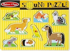 Pets Sound Puzzle - 8 Pieces