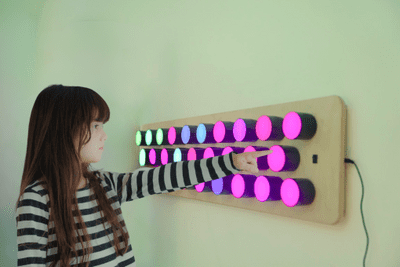 Rotating Colour Spectrum Light Panel
