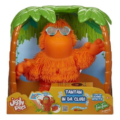 Switch adapted Jiggly Pets Tan Tan the Orangutan