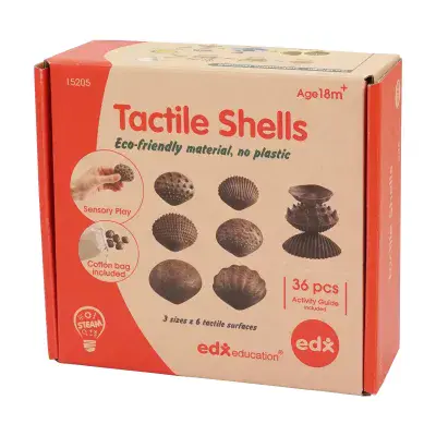 Tactile Shells - Pk36 (Eco Friendly)