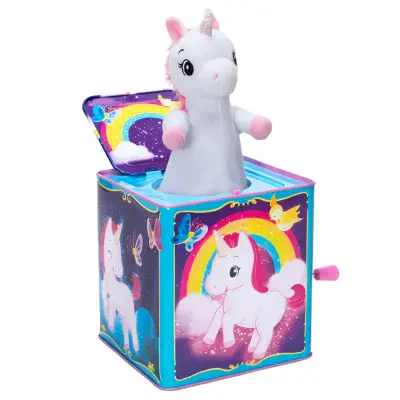 Unicorn Jack In The Box (Pop & Glow )