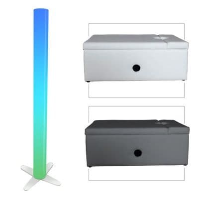 Waterless Tube Kit (Incl. Large Tube, Cream orGrey Padded Surround & Bracket)