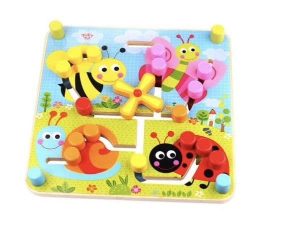 Wooden Reversible Maze