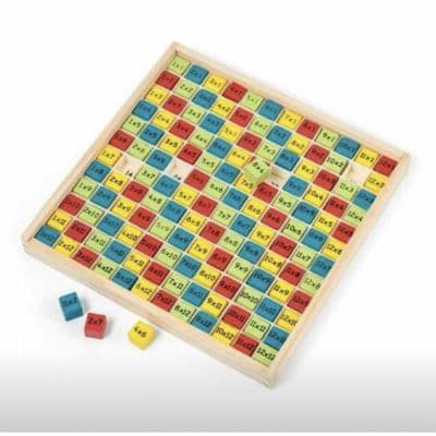 Wooden Times Table Board