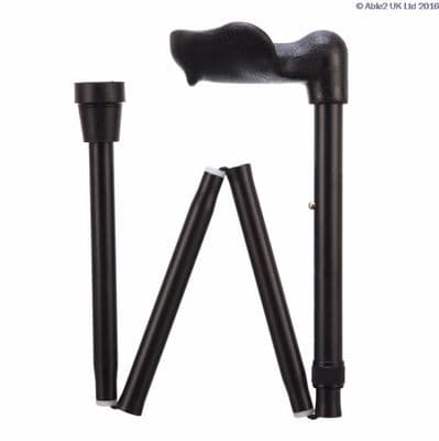 Able 2 Arthritic Palm Grip Folding Walking Stick - L/H