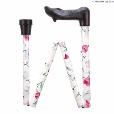 Able 2 Arthritic Palm Grip Folding Walking Stick - R/H