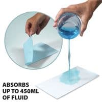 Absorbent Pad For Commode Liners - Pack Of 50