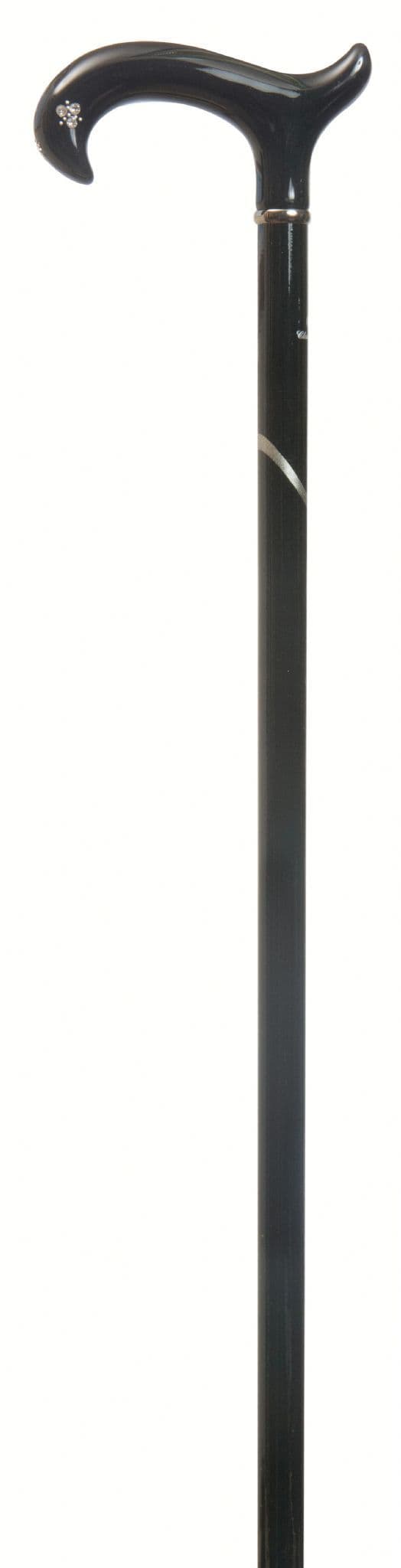 Classic Canes Ladies Crystal Derby Walking Cane
