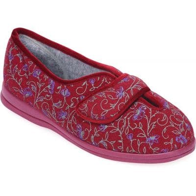 Cosyfeet Diane - Wine Floral