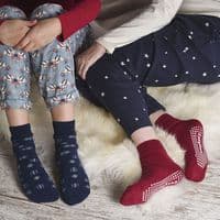 Cosyfeet Gripped Socks - Size 4-7