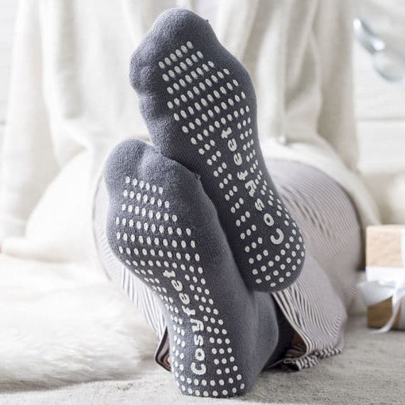 Cosyfeet Gripped Socks - Size 6 1/2-8 1/2