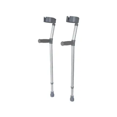 Days Double Adjustable Standard Handle Elbow Crutches