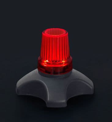 Drive Flashing Quad Cane Tip - Red