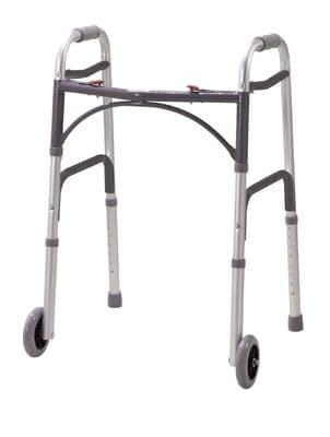 Drive Folding Walking Frame With Wheels