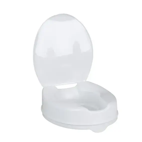 Homecraft Savanah Raised Toilet Seat With Lid - 4