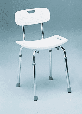 Homecraft Shower Stool With Backrest