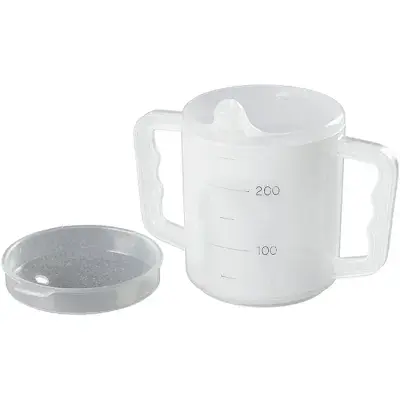 Homecraft Two Handled Mug & Lids