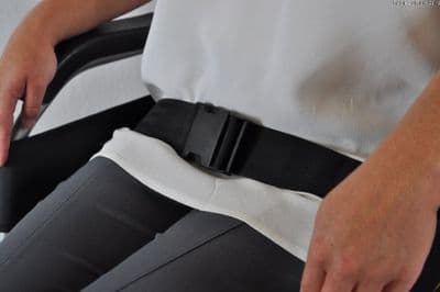 Splash Lap Belt For Wheelchairs