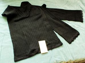 Vedonis Snuggles  Black Thermal Ankle Pants/Long Johns