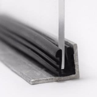 02. INDIA RUBBER U WITH FLANGE <br> IRS 1596 EP <br> PRICE PER METRE