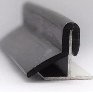 10. INDIA RUBBER U WITH FLANGE <br> IRS 0353 EP <br> PRICE PER METRE