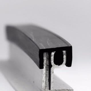 17. INDIA RUBBER U SQUARE <br> IRS 0594 EP 10MM <br> PRICE PER METRE