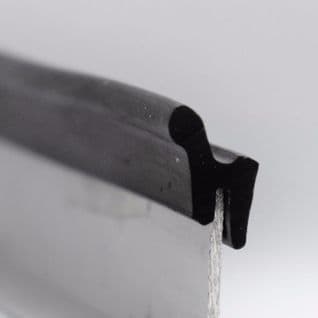 17. INDIA RUBBER U WITH FLANGE <br> IRS 1499 EPJ <br> PRICE PER METRE
