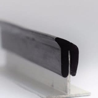 21. INDIA RUBBER U WITH FLANGE <br> IRS 1586 EP <br> PRICE PER METRE