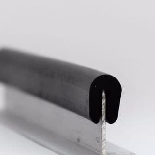 39. INDIA RUBBER U SQUARE <br> IRS 0640 3MM <br> PRICE PER METRE