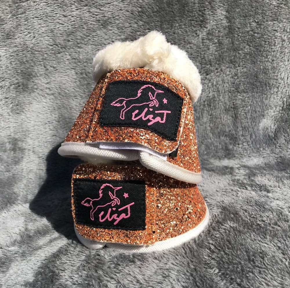 Professional choice deals gold glitter boots